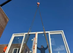 kunststof kozijnen plaatsen